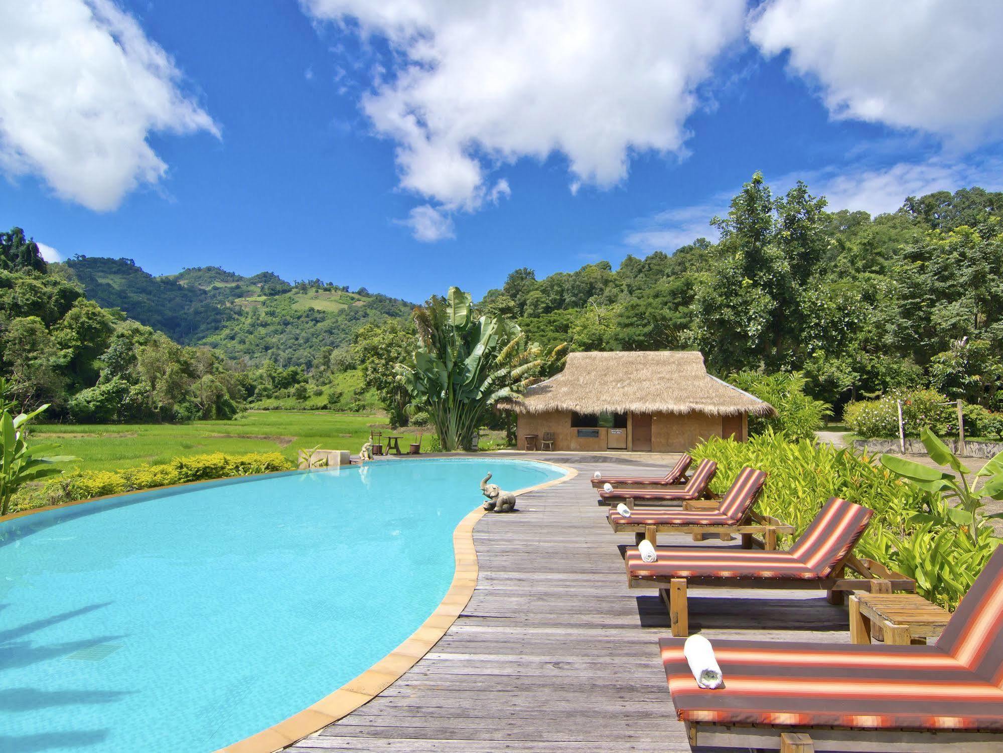 Hmong Hilltribe Lodge Мае Рим Екстериор снимка